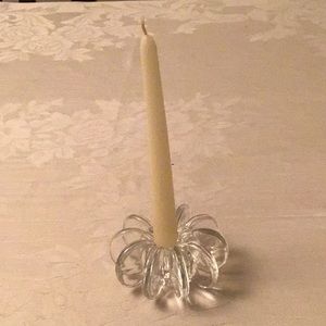 Rosenthal glass crystal candle holder